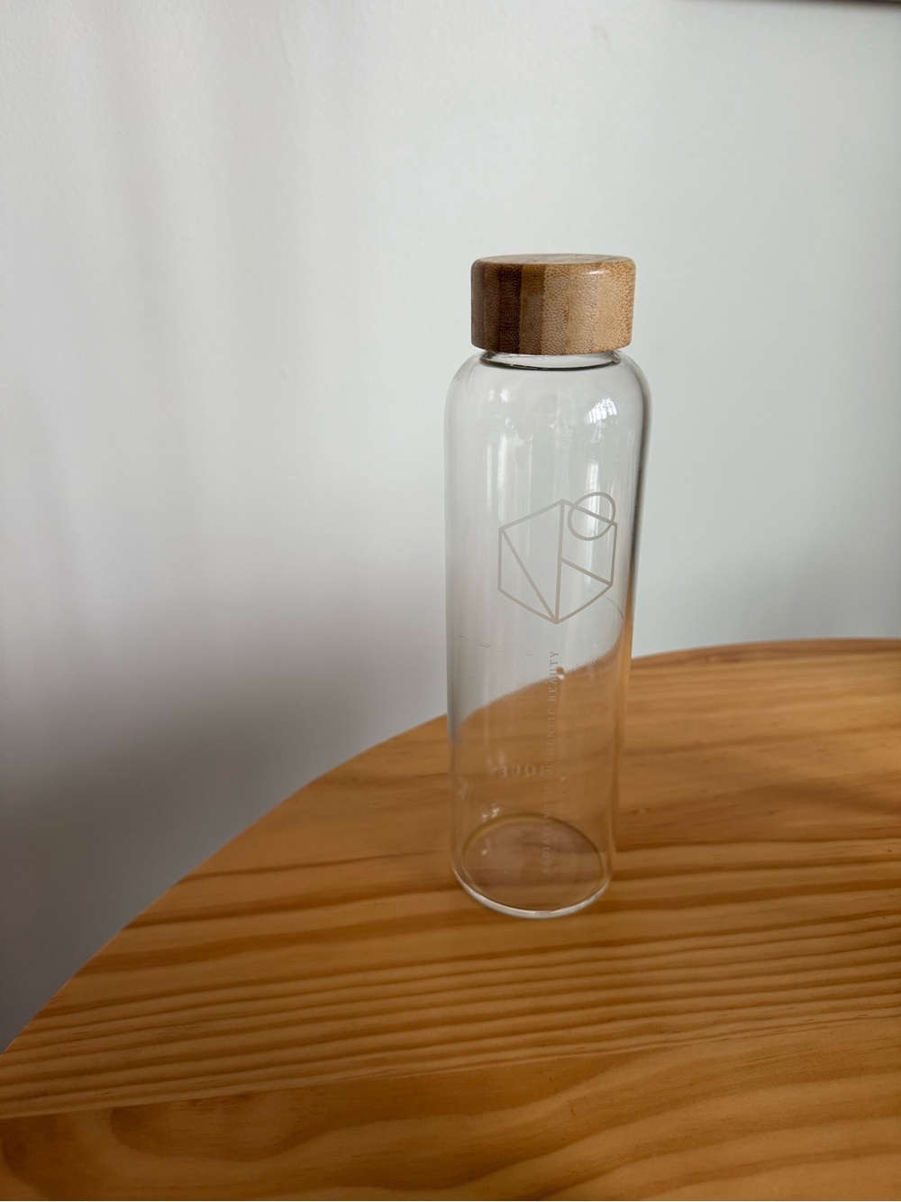 Pique Glass Water Bottle